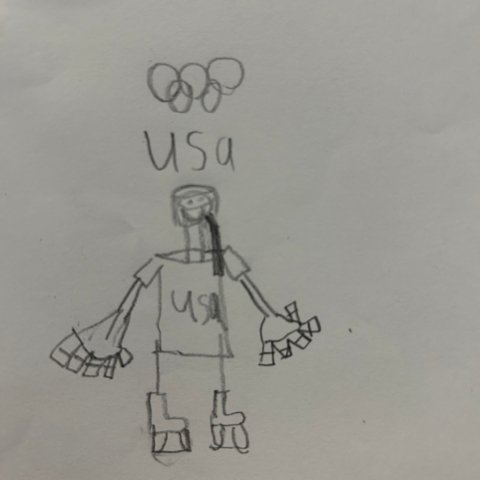 Go USA Women! By Maya Gaggl, Charlotte, NC, age 7