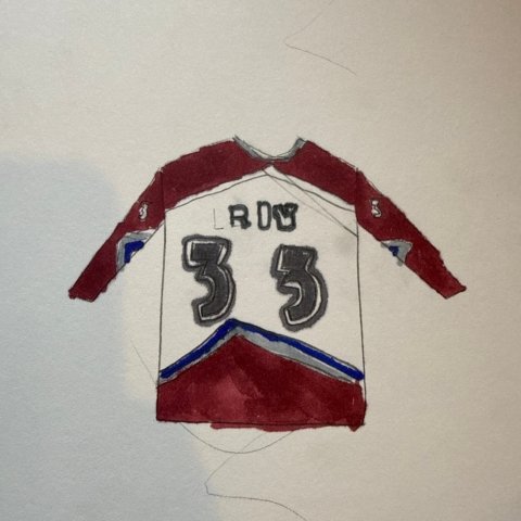 Patrick Roy Jersey, South Bend, IN. Age 9