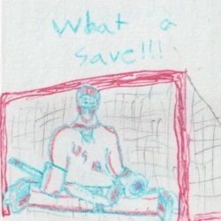 What a save!!! by Oliver Arthur Breckenridge ,CO age: 9