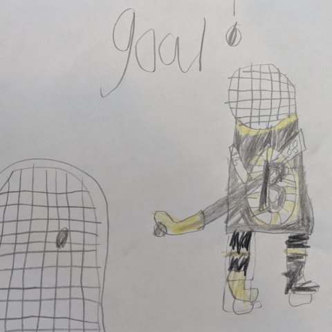 Bruins Goal! Sawyer Age 8, Bedford,NH