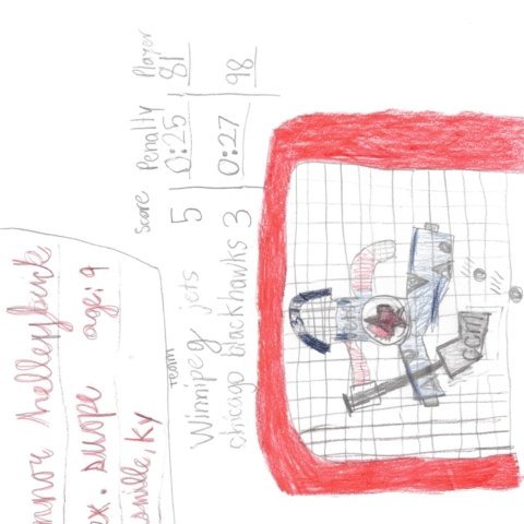 Connor Hellebuyck! Alex Swope Louisville,Ky. age 9