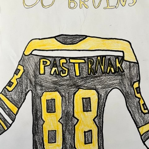 GO BRUINS! Mason C. Age:10 Boston, MA