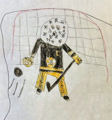 Boston Bruins Goalie – Patrick , Walpole MA , Age 8