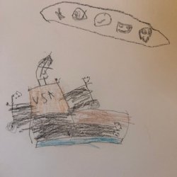 Sled Hockey Ezra age 4