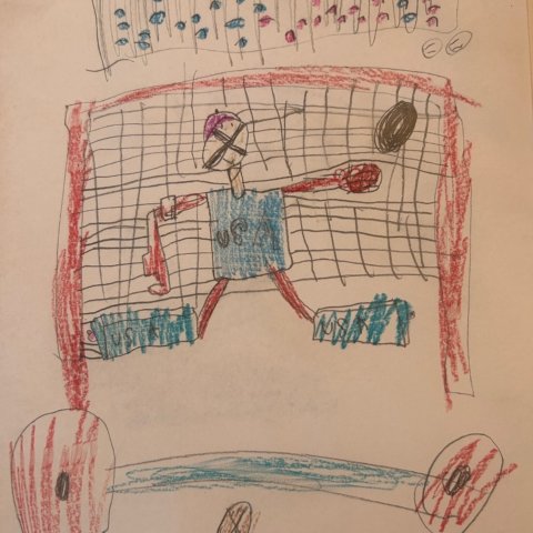 USA vs Canada Annalie age 8