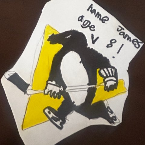 Penguins! James Murphy, 8 years old