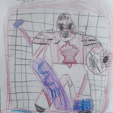 Jordan Binnington, North Pole, Alaska. Age 6