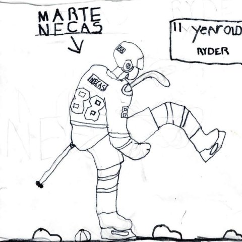 “Necas Hat Trick”, Snowmass Village, 11 years old