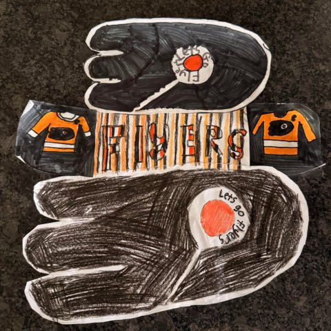 Flyers Fan, West Chester, PA, Age 7