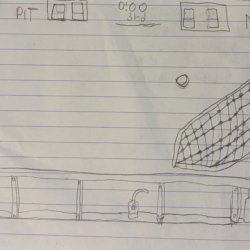 “Pittsburgh Penguins Road to the Playoffs” by Lukas Smith – Orlando, FL – age 9