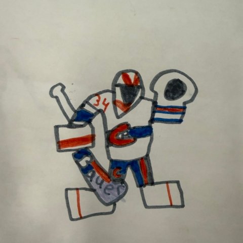 Canadian’s Goalie, Bryson Michaels, Sault Ste. Marie, MI, Age 8