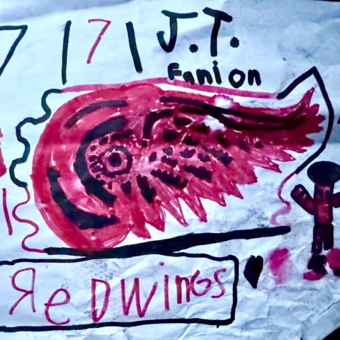 Detroit Red Wings, Bad Axe, MI, 6 years old