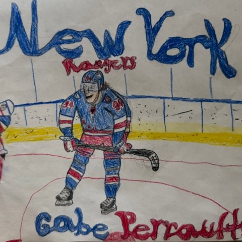 Gabe Perrault by Carina D’Amato, Durham CT, 9 years old