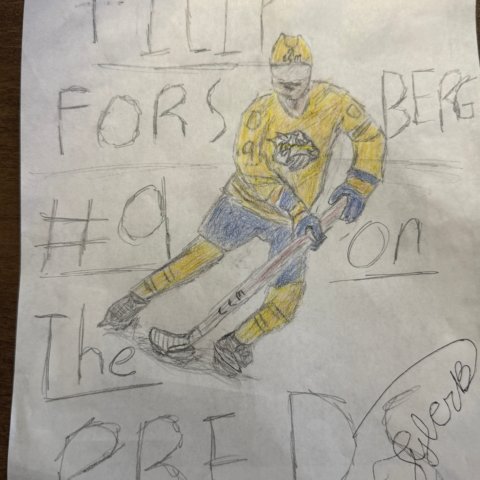 Filip Forsberg! Hendersonville, TN Age 10