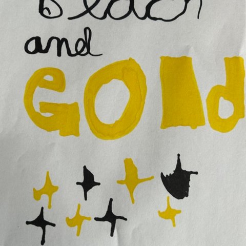Boston Bleeds Black and Gold – Grayson M. – Beverly, MA – Age 10