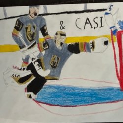 Marc Andre-Fleury by Beau Beiswenger age 10 Superior, WI