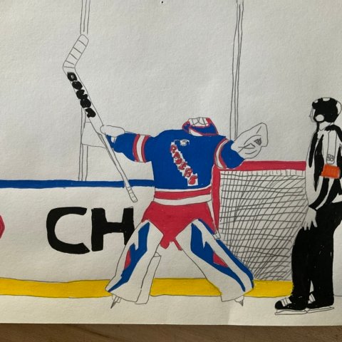 Henrik Lundqvist goalie, Kansas City, 10