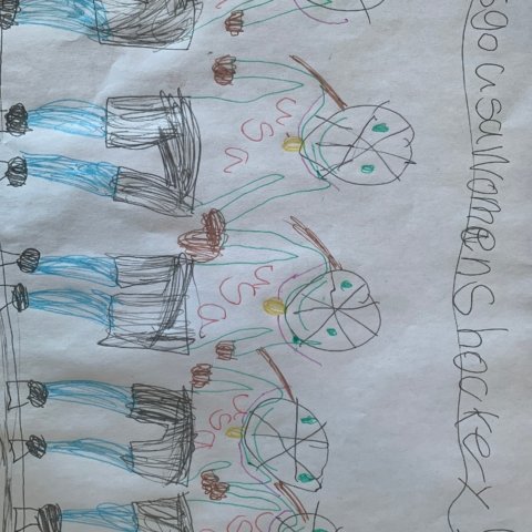 Go USA! -Claire Westport, MA Age 7