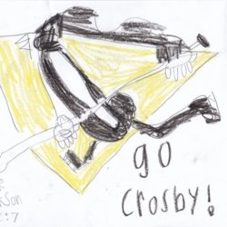 Crosby Penguin, Oxford OH, age 7 (Jace)