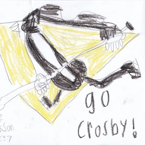 Crosby Penguin, Oxford OH, age 7 (Jace)