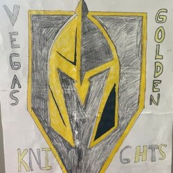 Go Vegas Golden Knights!!!! By Edie, Lodi, CA, age 10