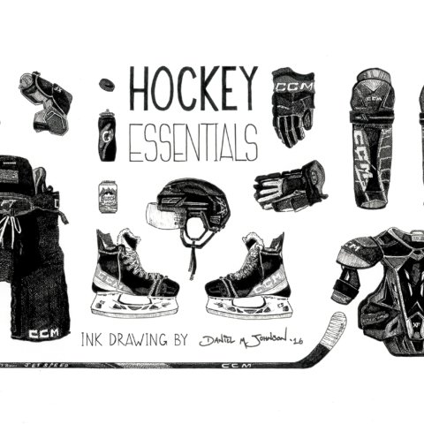 “Hockey Essentials” , Healdsburg California , 28