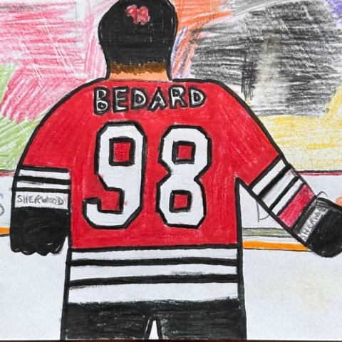 Future Captain, Connor Bedard by Austin Feldkamp, Brentwood, TN Age 8