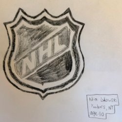 NHL Shield by Adin Lwowski, Age 10, Yonkers, NY