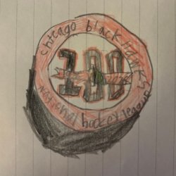 Chicago Blackhawks, Delaney Sheahan, Age 8, Minneapolis, MN