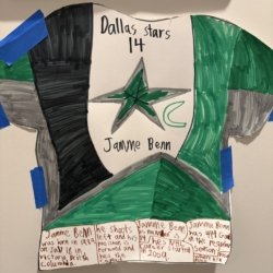 Dustin Raby – Jamie Benn Jersey Card