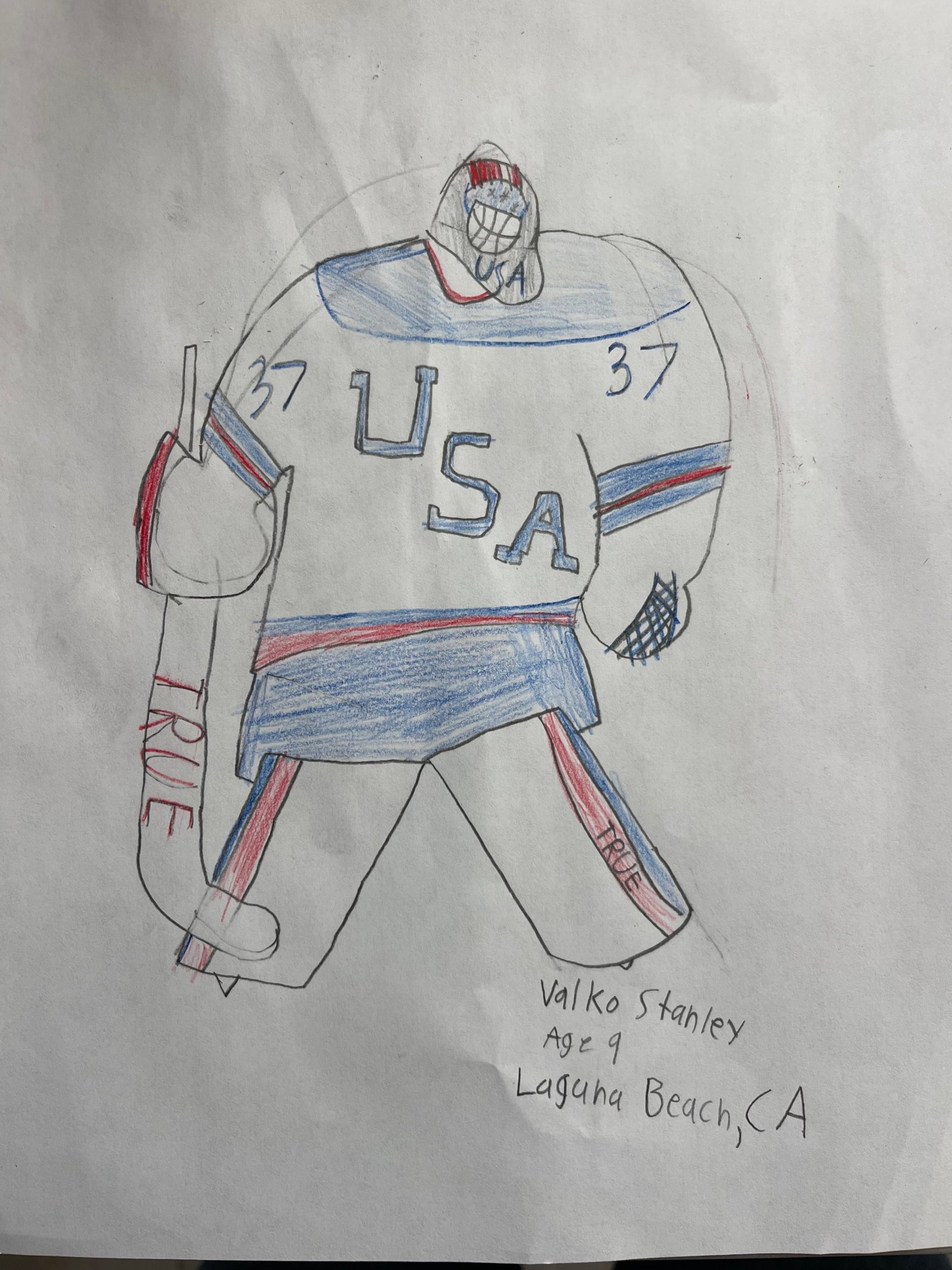 Valko Stanley, Age 9, Laguna Beach, CA.