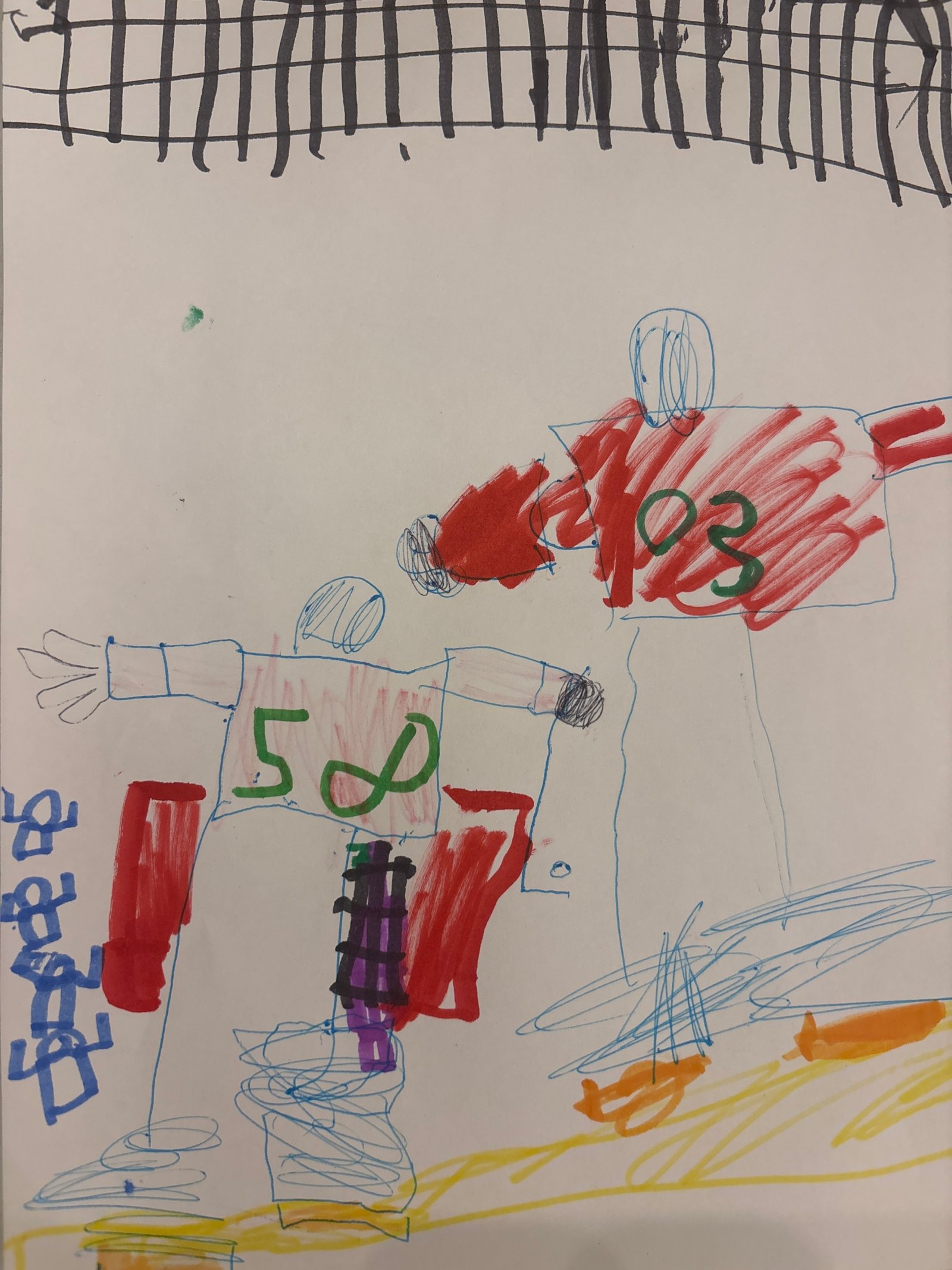 Shots on goal! By Reid Judice age 5